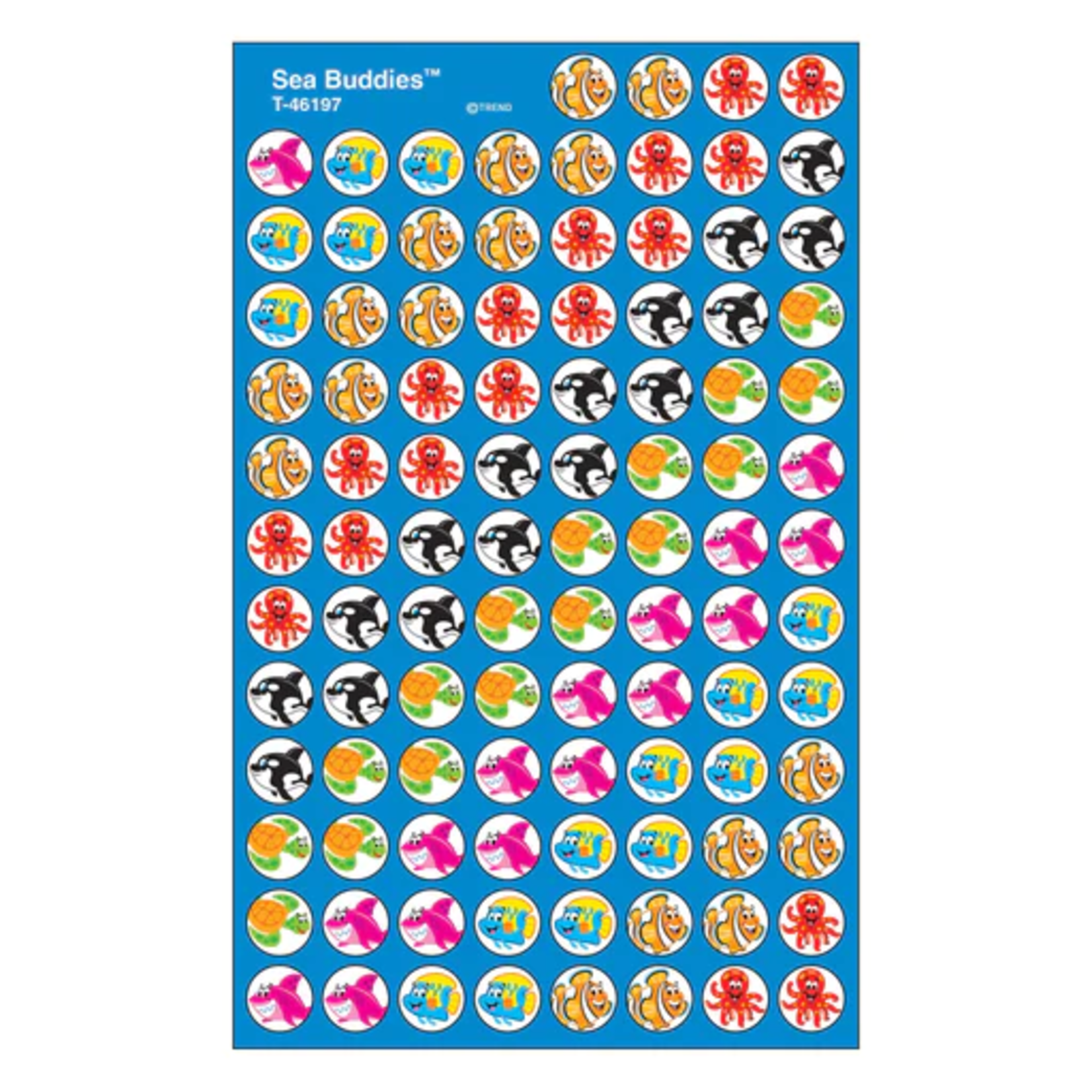 TREND ENTERPRISES INC Sea Buddies® superSpots® Stickers