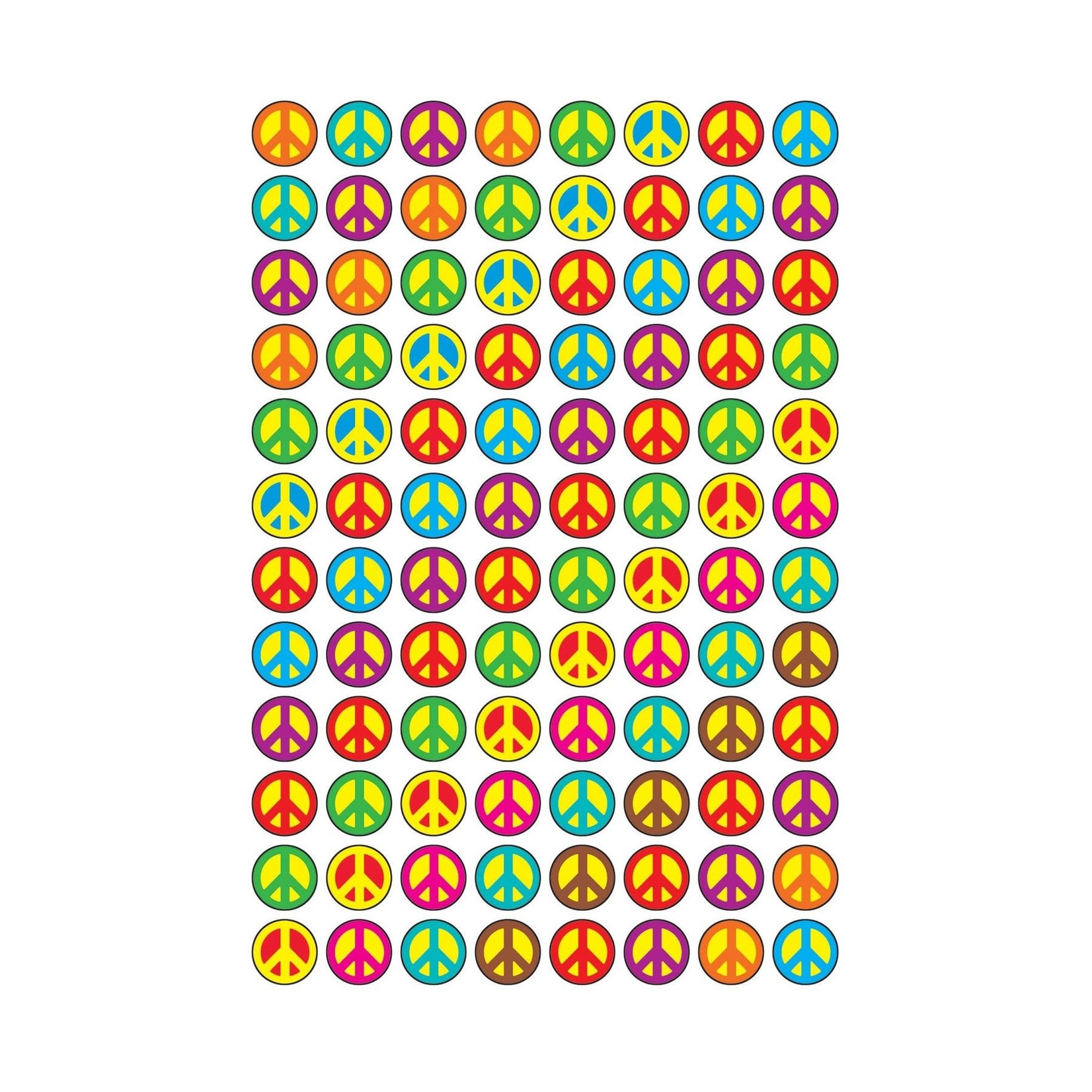 TREND ENTERPRISES INC Peace Signs superSpots® Stickers