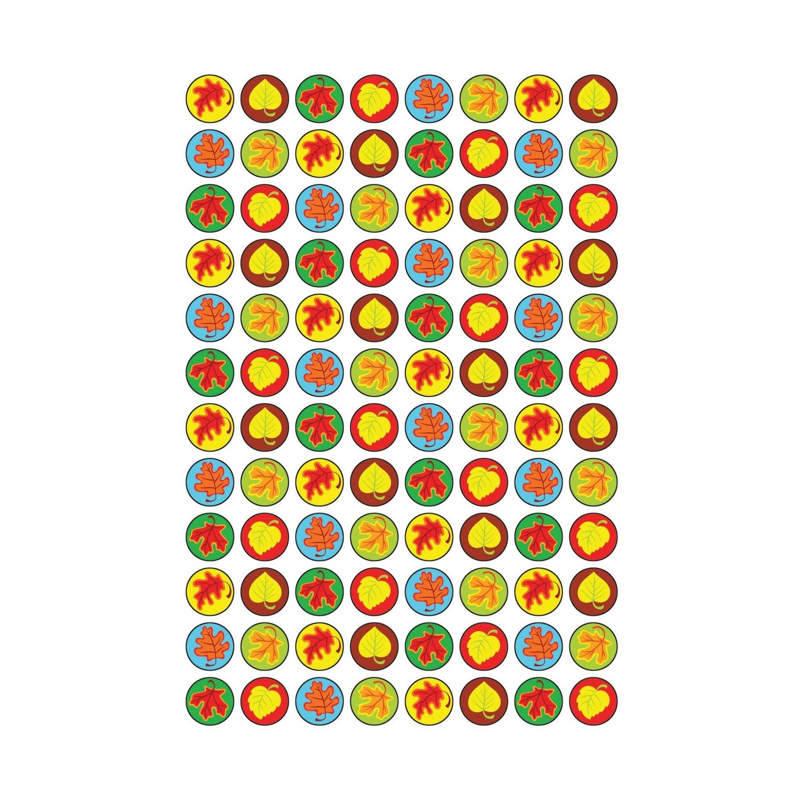 TREND ENTERPRISES INC Fall Leaves superSpots® Stickers