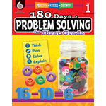 180 Days of Problem Solving for First Grade