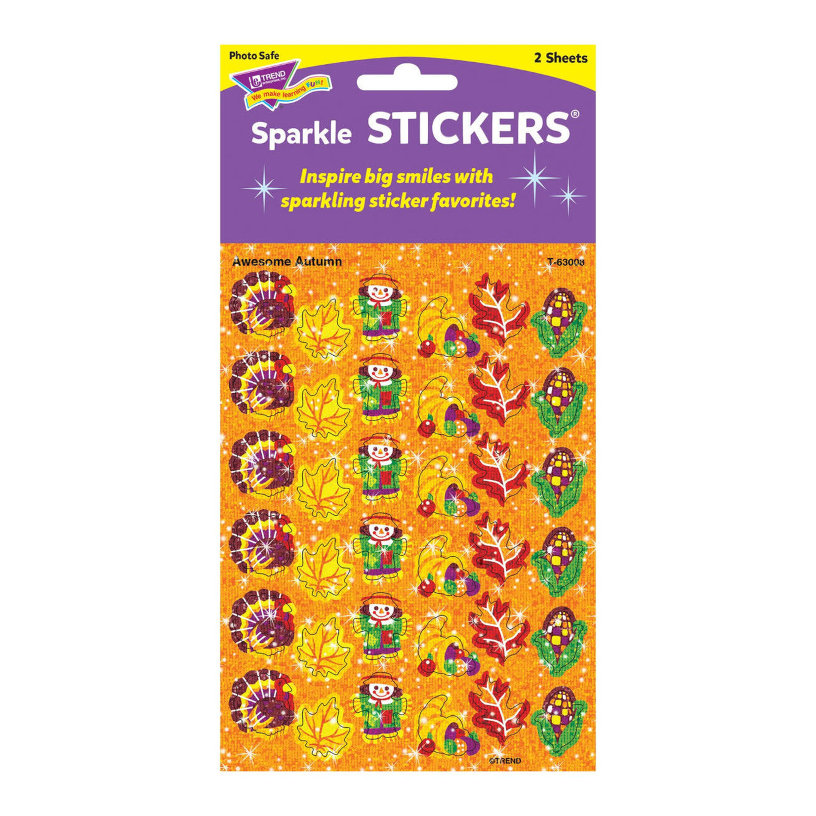 TREND ENTERPRISES INC Awesome Autumn Sparkle Stickers®