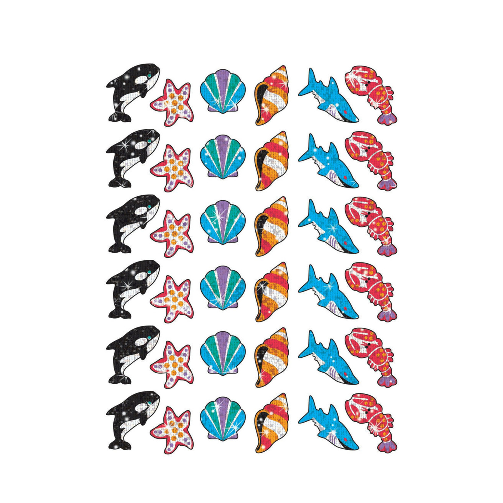 TREND ENTERPRISES INC Deep Sea Dazzlers Sparkle Stickers