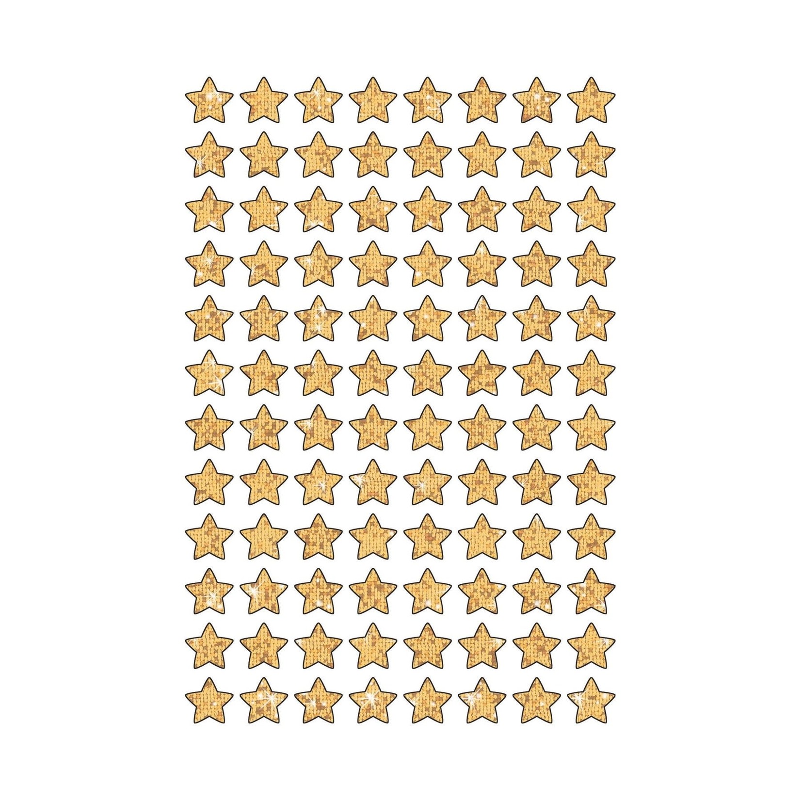 TREND ENTERPRISES INC Gold Stars superShapes Stickers – Sparkle