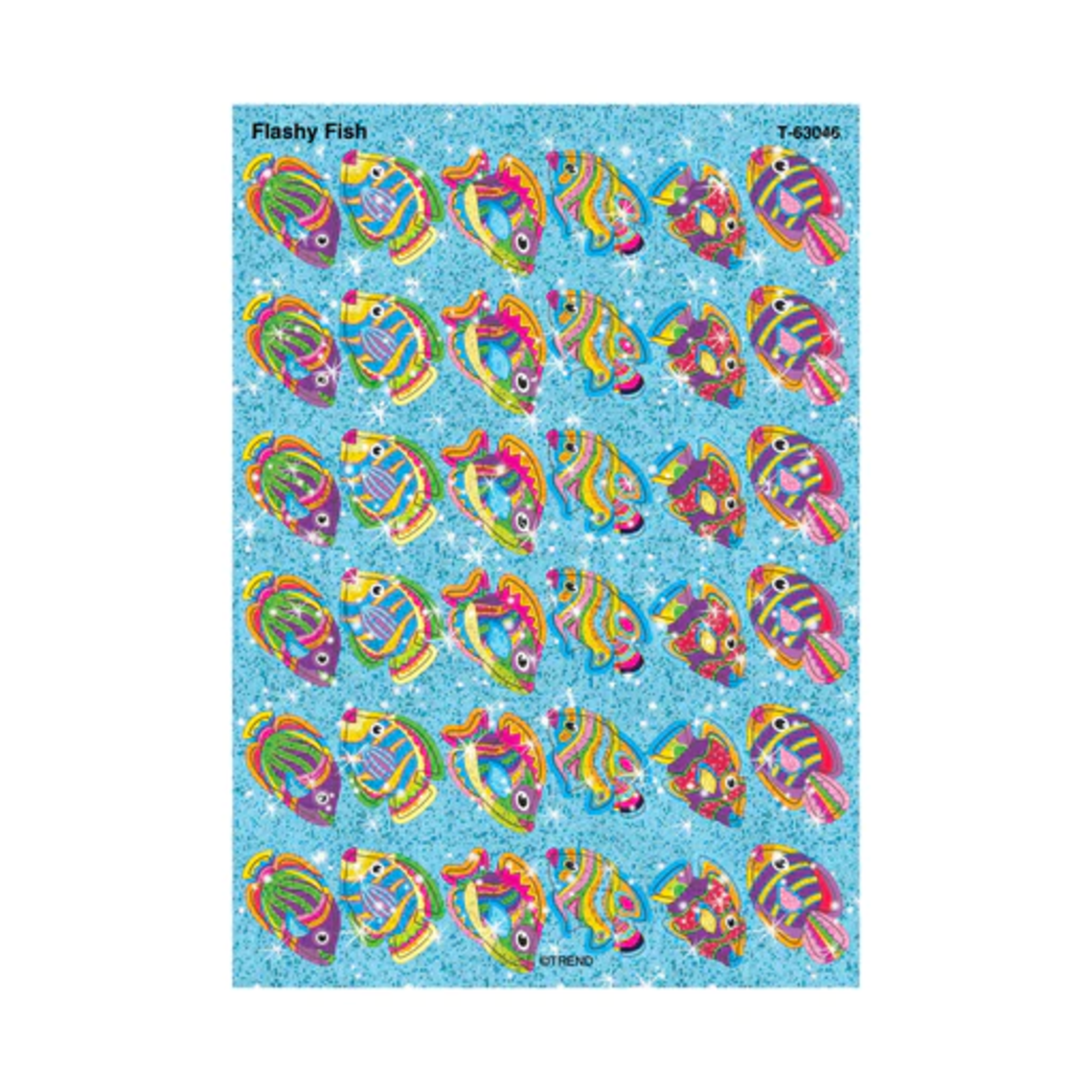 TREND ENTERPRISES INC Flashy Fish Sparkle Stickers®