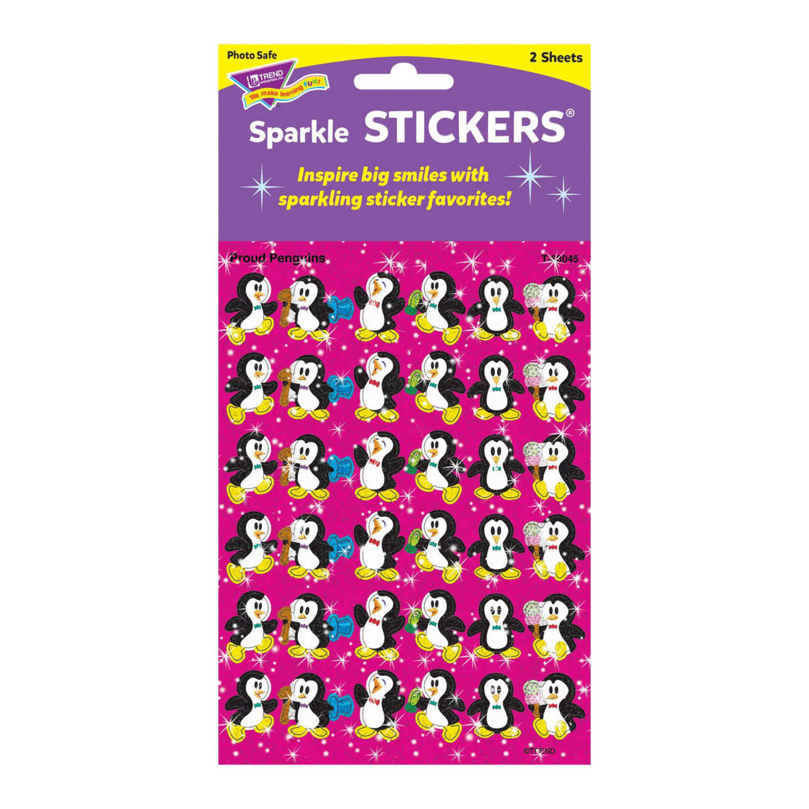 TREND ENTERPRISES INC Proud Penguins Sparkle Stickers®