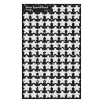 TREND ENTERPRISES INC Silver Stars superShapes Stickers – Sparkle