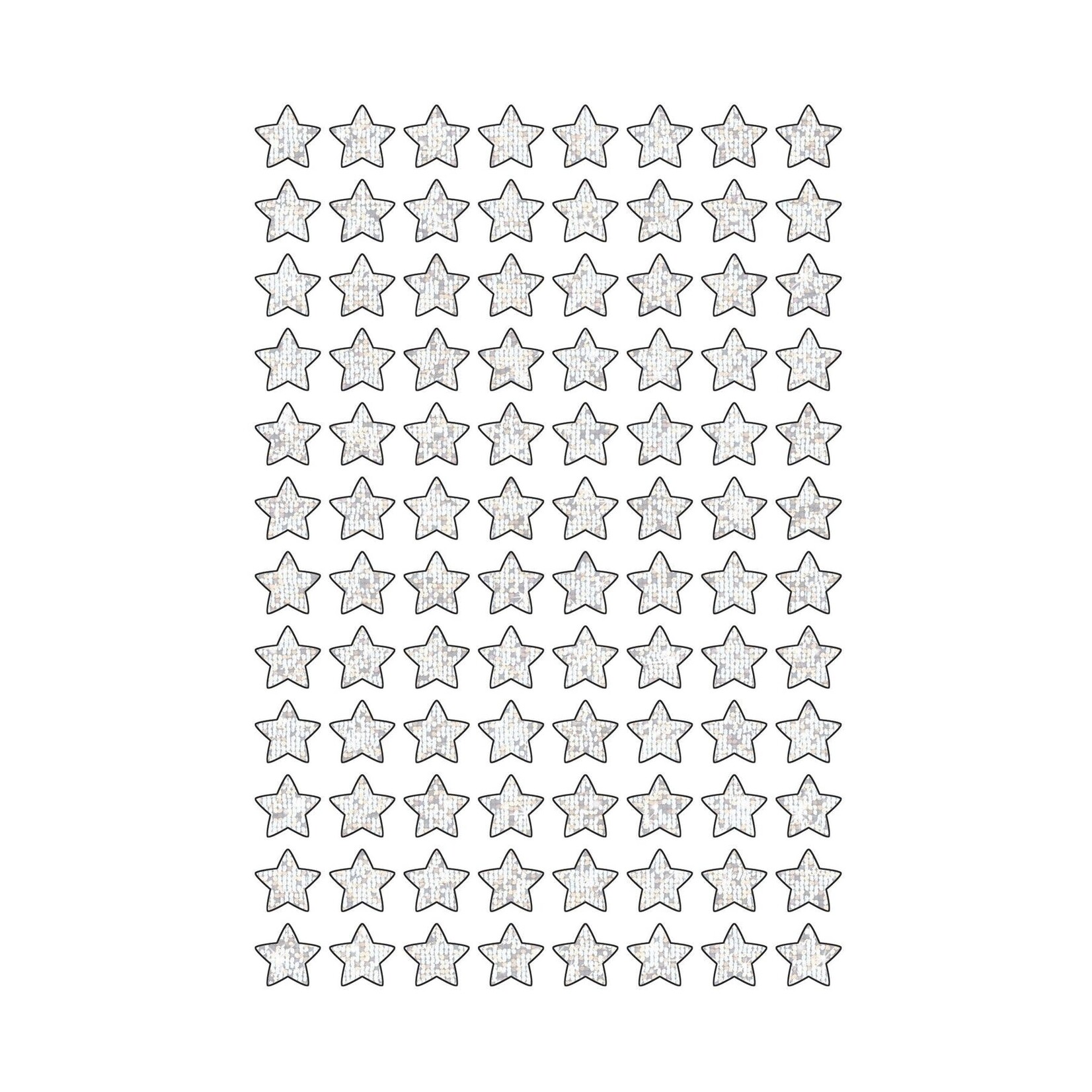 TREND ENTERPRISES INC Silver Stars superShapes Stickers – Sparkle