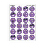 TREND ENTERPRISES INC Purple Smiles, Grape scent Scratch 'n Sniff Stinky Stickers® – Small