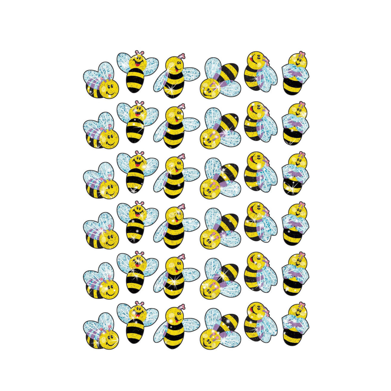 TREND ENTERPRISES INC Buzzing Bumblebees Sparkle Stickers®
