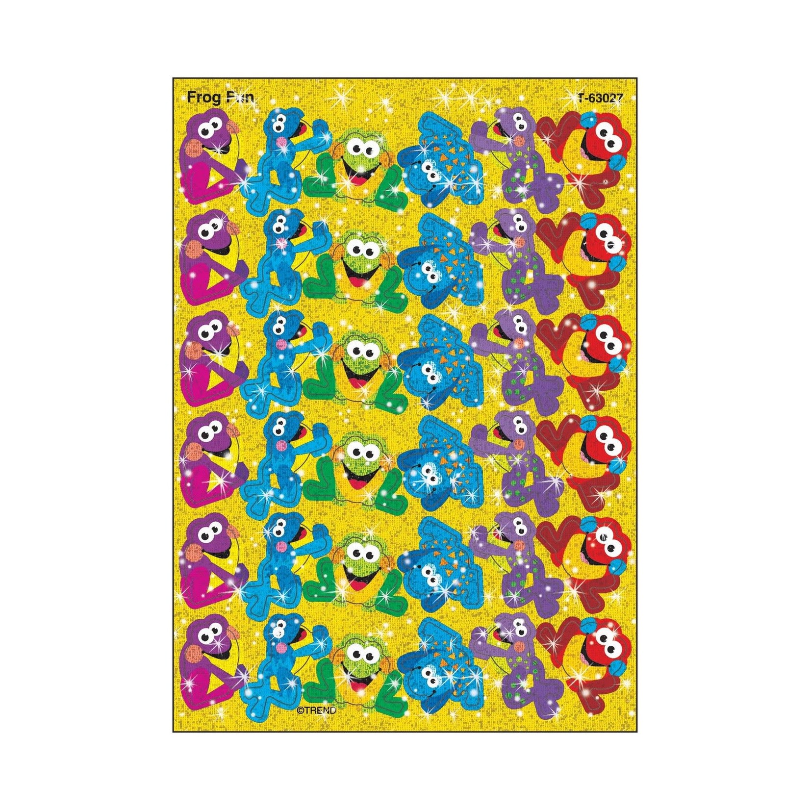 TREND ENTERPRISES INC Frog Fun Sparkle Stickers®