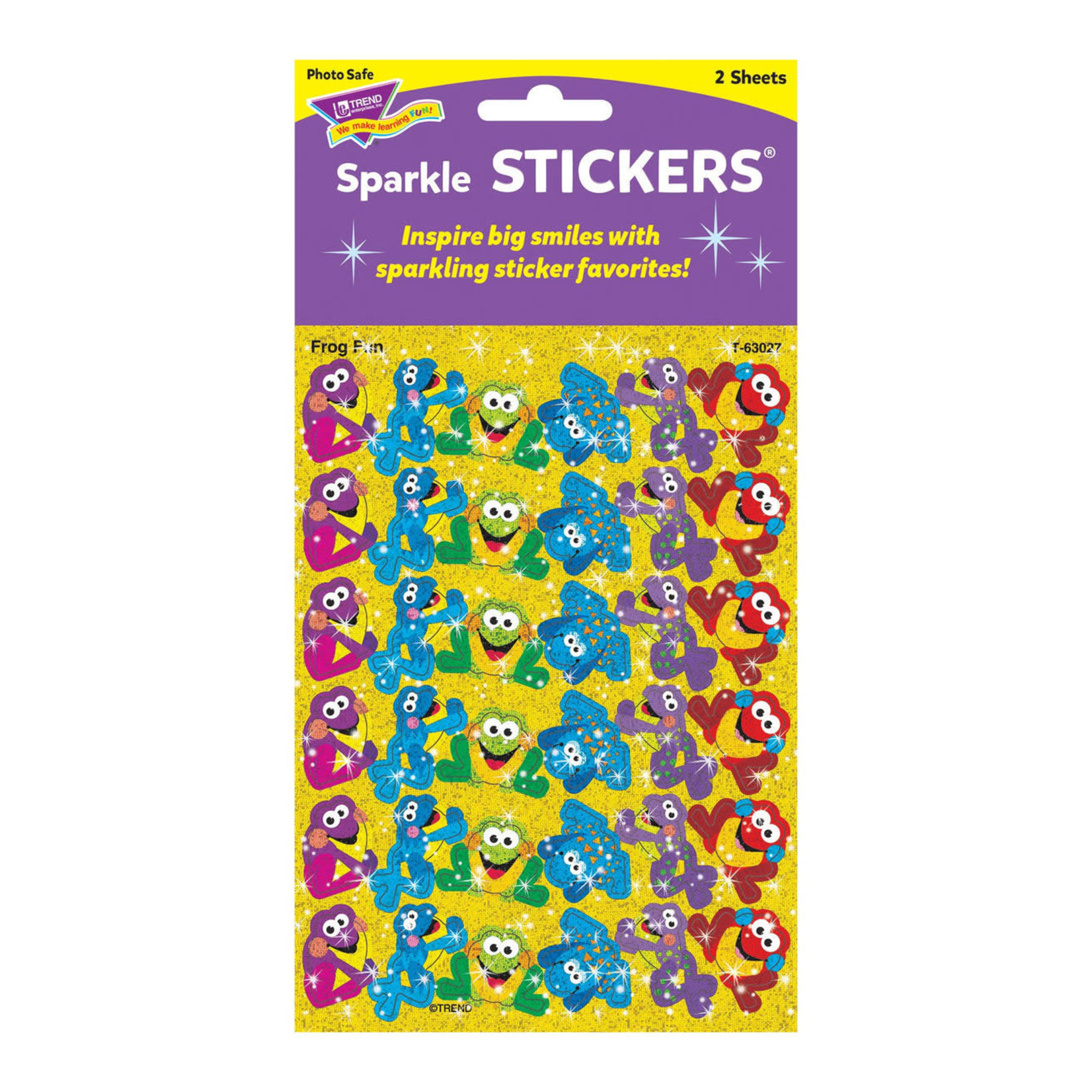 TREND ENTERPRISES INC Frog Fun Sparkle Stickers®