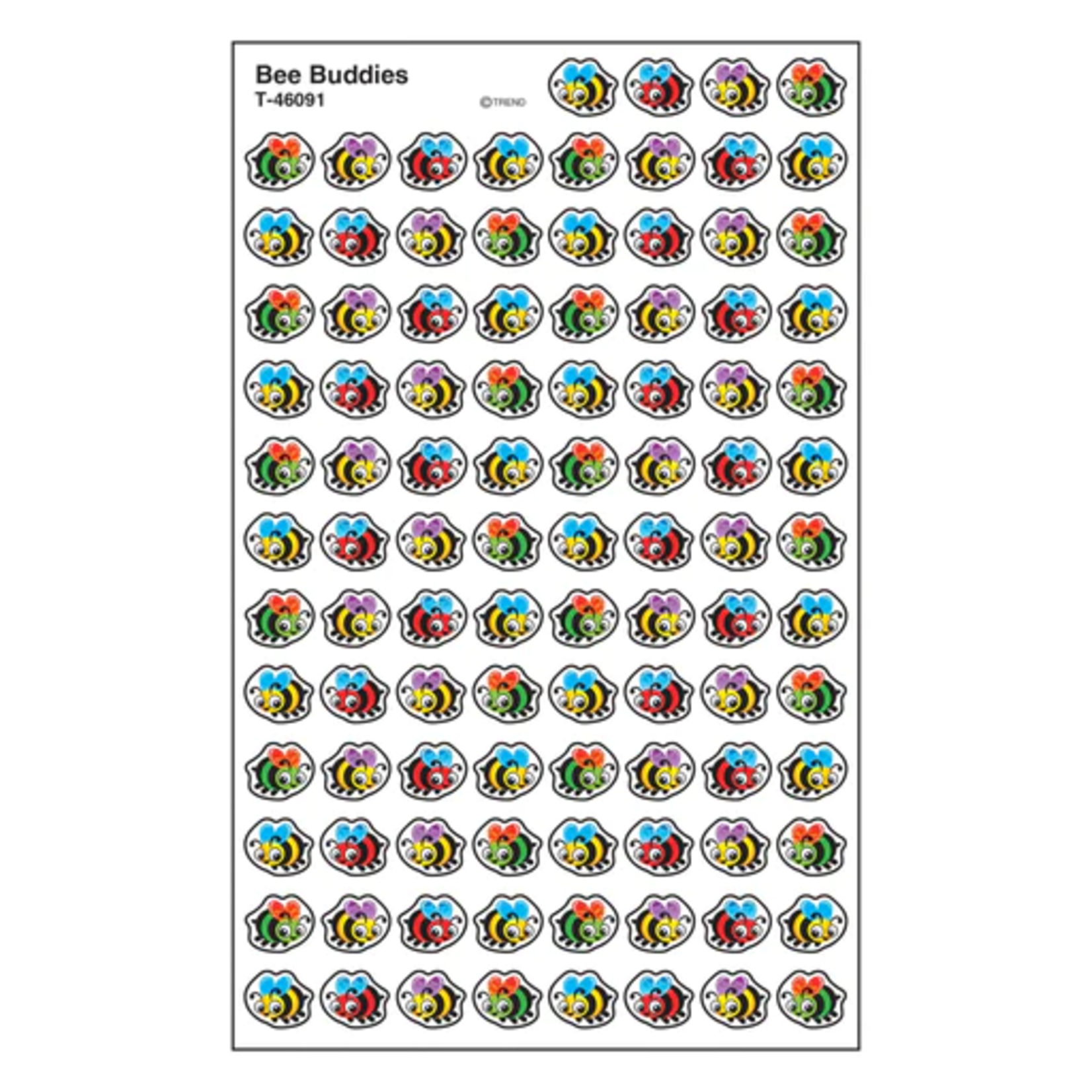 TREND ENTERPRISES INC Bee Buddies superShapes Stickers
