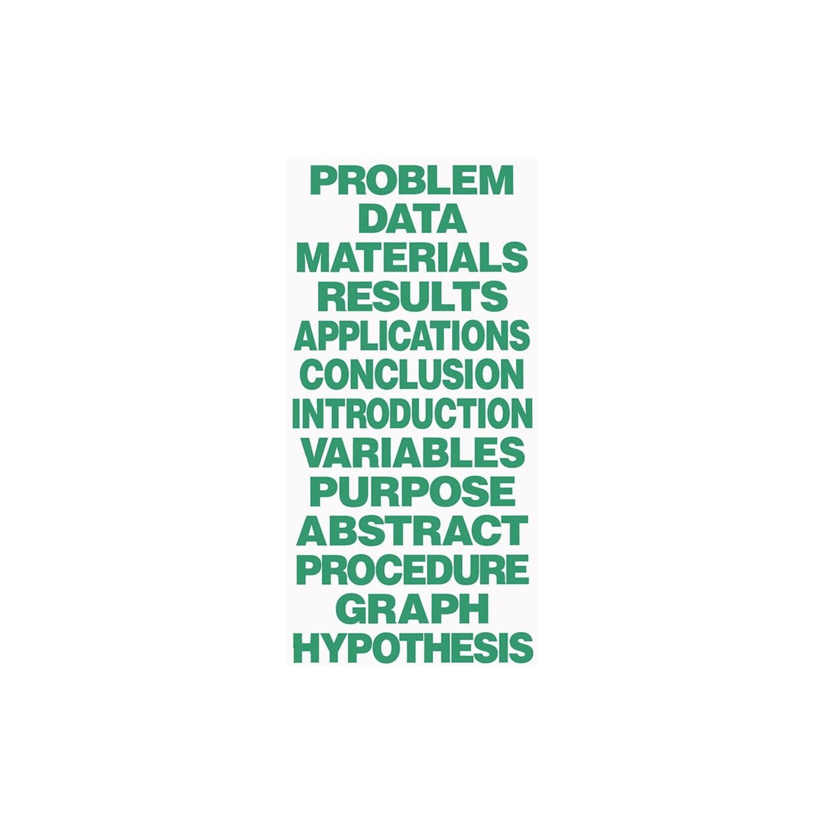 Green Science Fair Titles - 13 Titles per Package