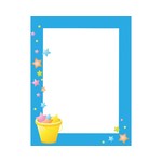 Bucket Filler Border Paper