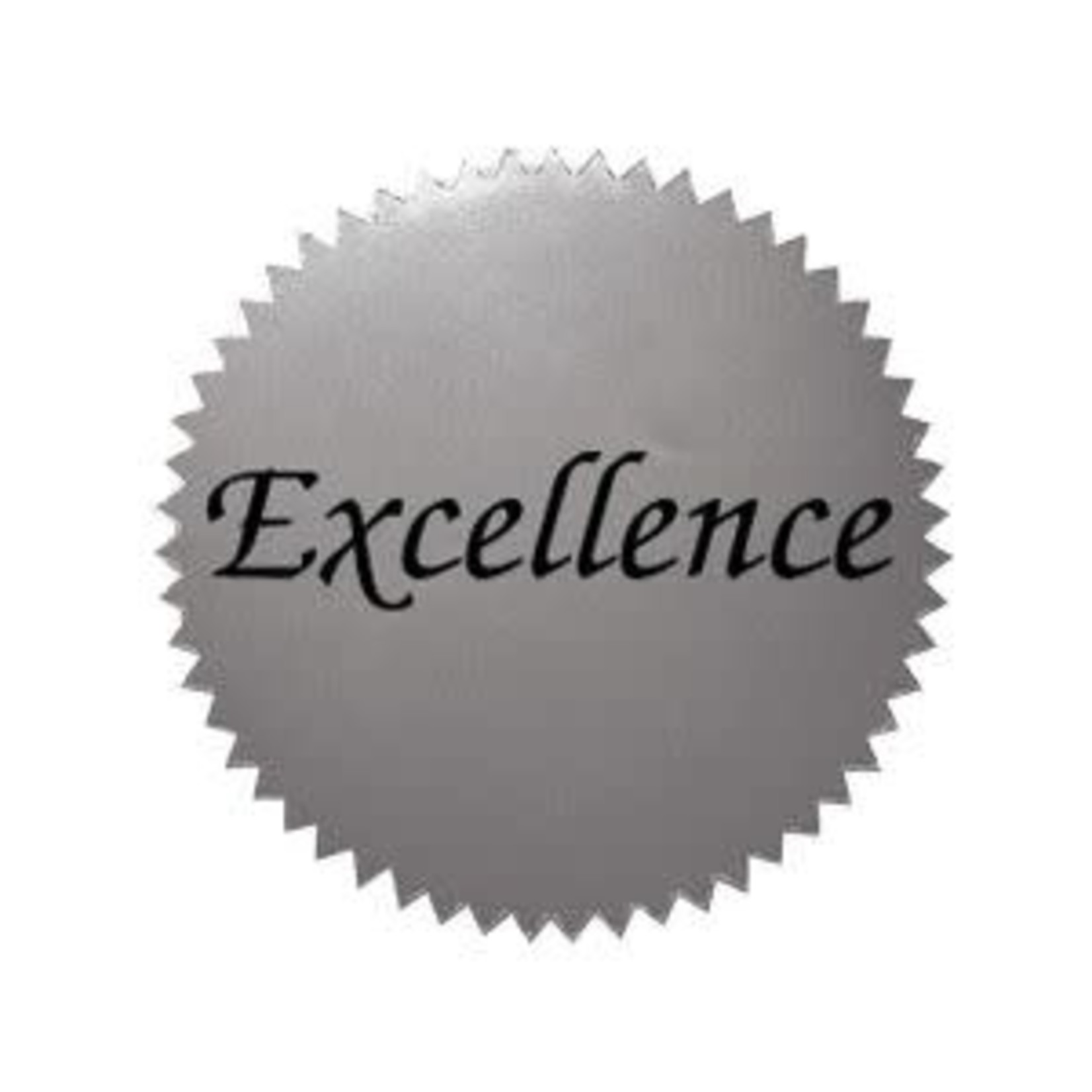 Excellence Silver Certificate Seals, 2" - 50 seals
