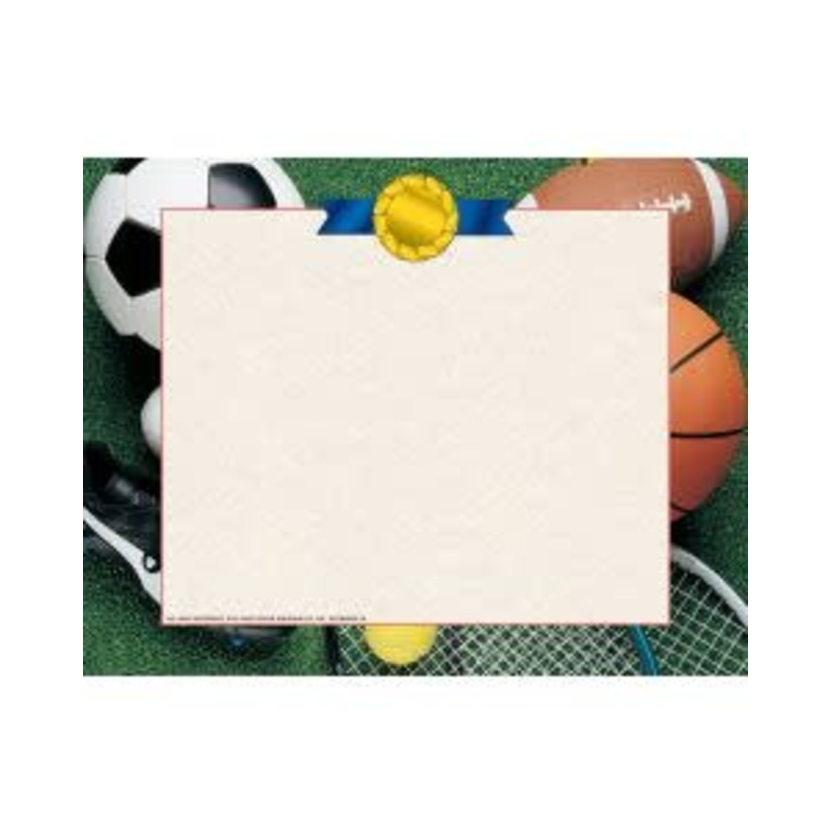 Athletic Border Paper