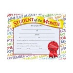 Student of the Month Certificate