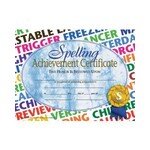 Spelling Achievement Certificate