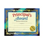 Principal's Award Certificate