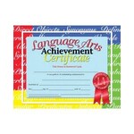Language Arts Achievement Certificate
