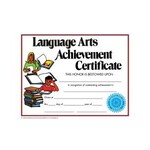 Language Arts Achievement Certificate