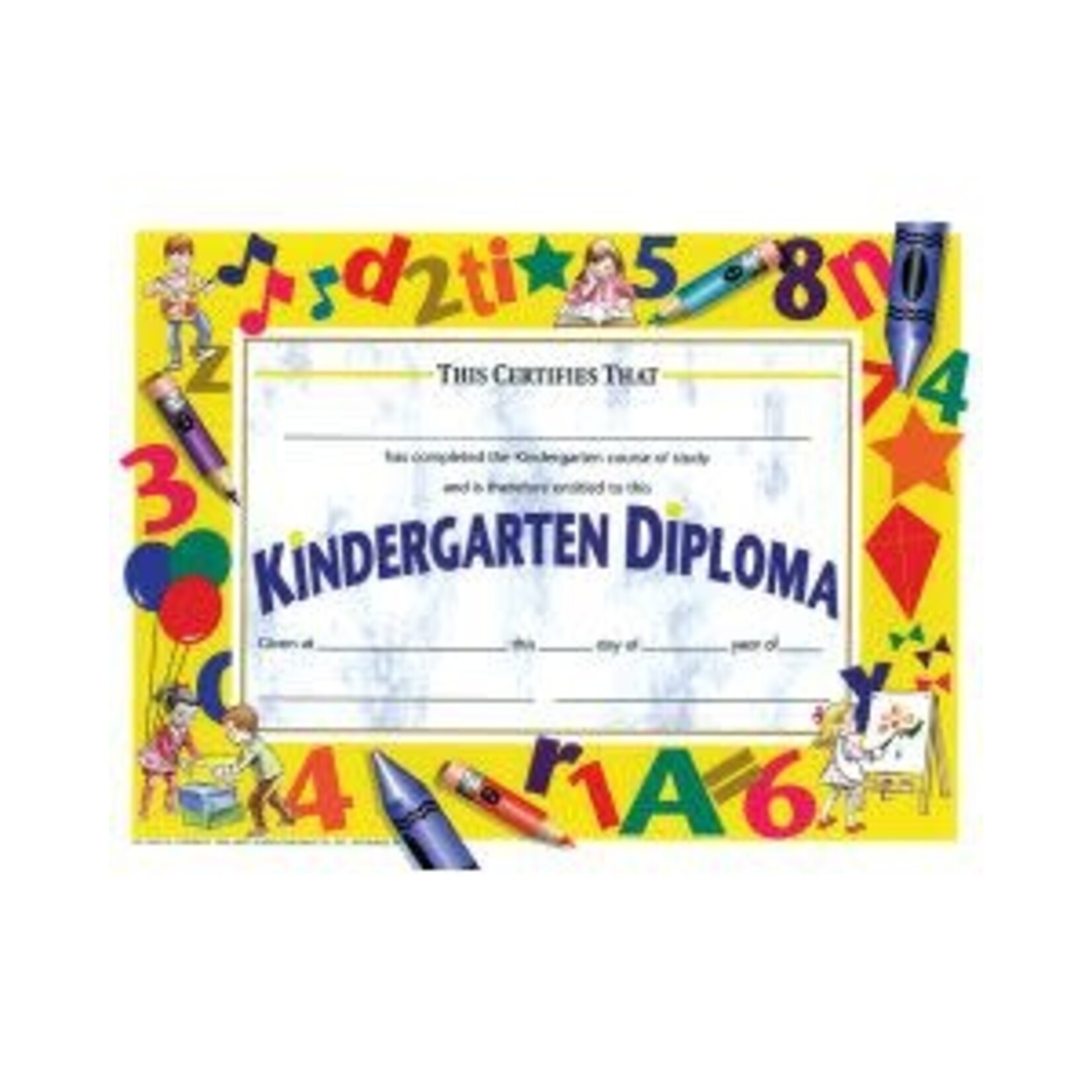 Kindergarten Diploma