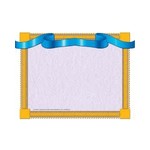 Blue Ribbon Border Paper