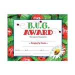 B.U.G. Award Certificate