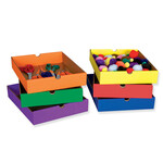 DIXON TICONDEROGA COMPANY Pacon Classroom Keepers Drawers for 6-Shelf Organizer, Assorted Colors