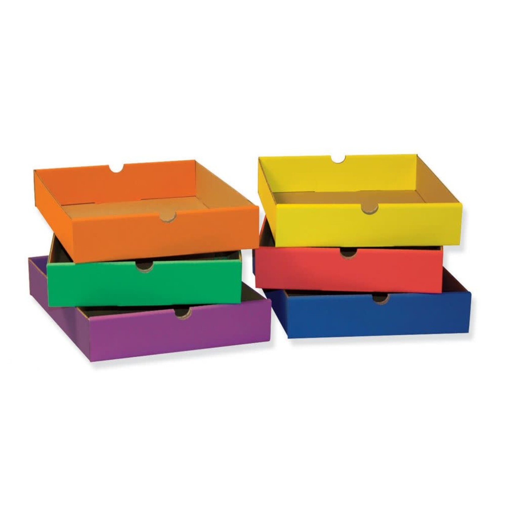 DIXON TICONDEROGA COMPANY Pacon Classroom Keepers Drawers for 6-Shelf Organizer, Assorted Colors