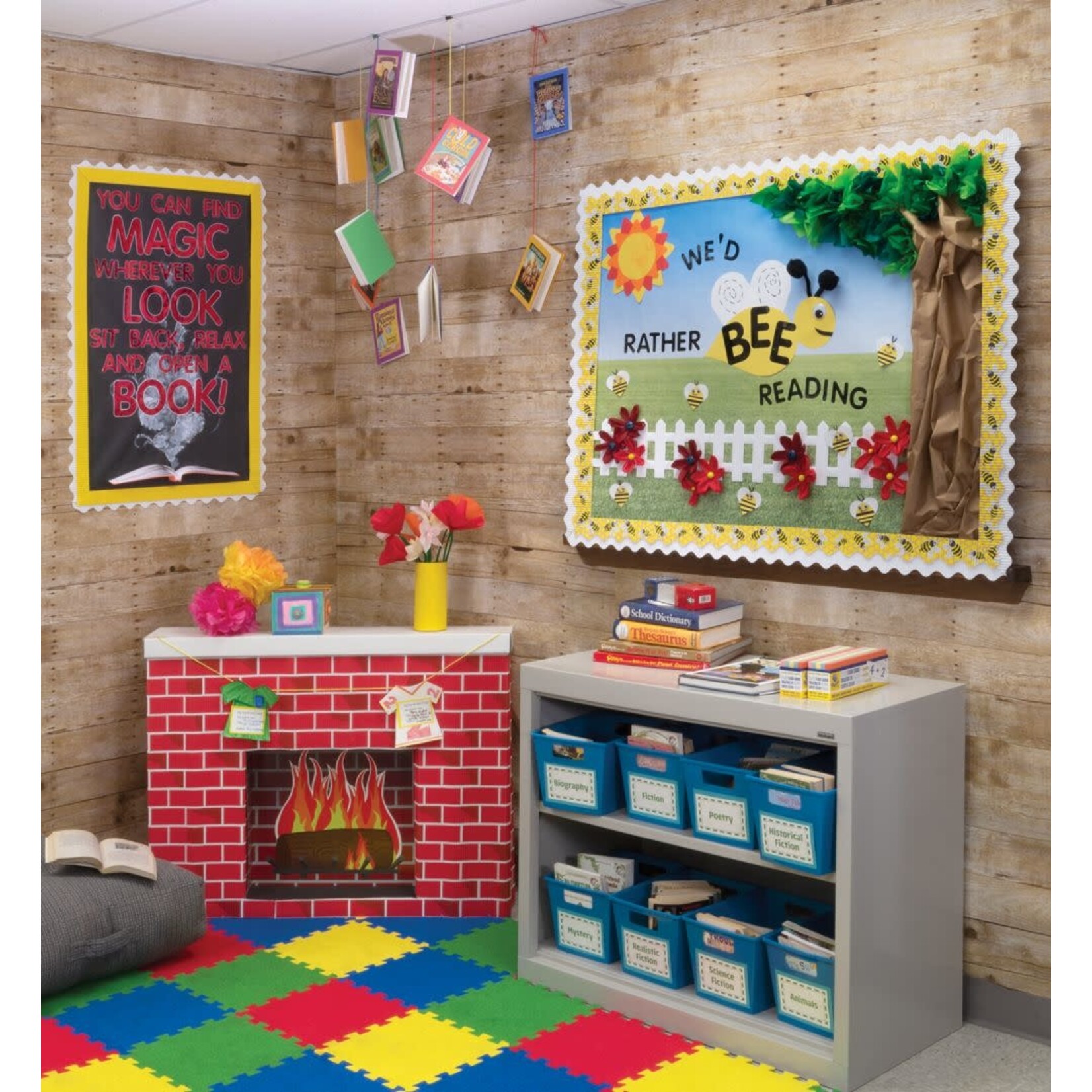 DIXON TICONDEROGA COMPANY Corobuff® Corrugated Fireplace