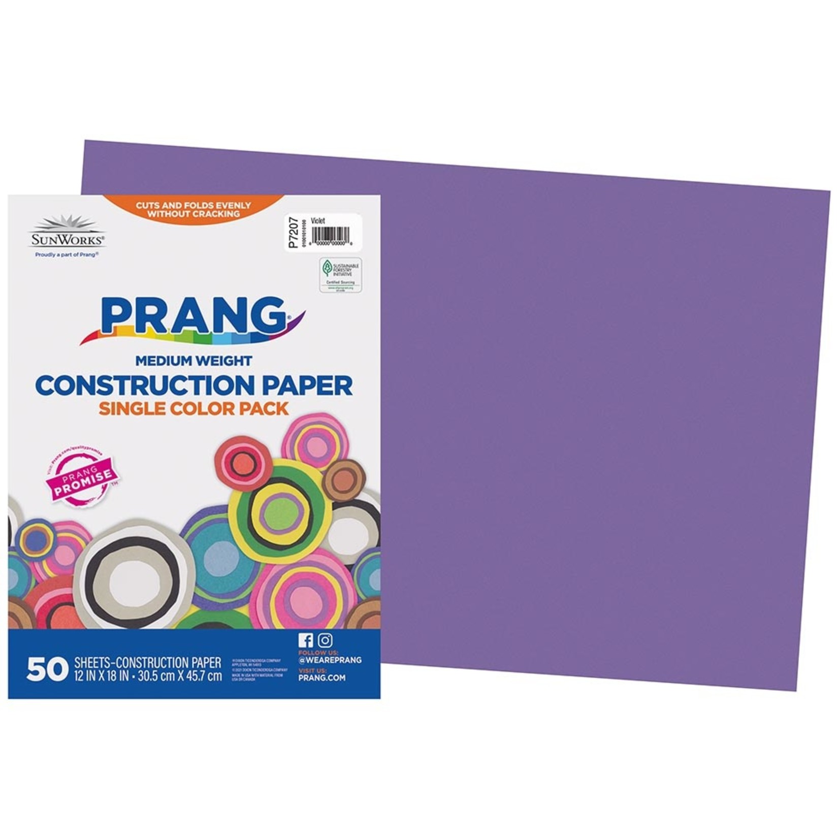 DIXON TICONDEROGA COMPANY Prang® Construction Paper Violet
