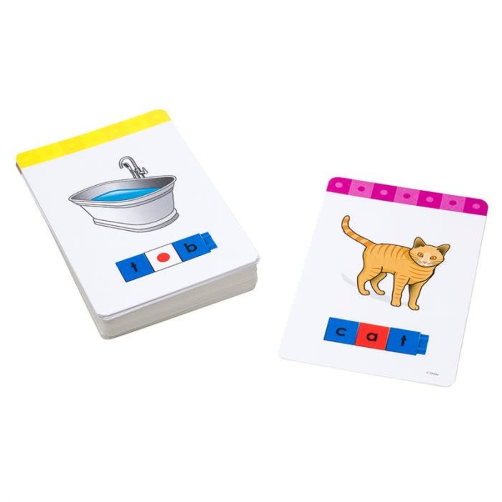 Unifix Reading: Early Phonics Word-Building Cards