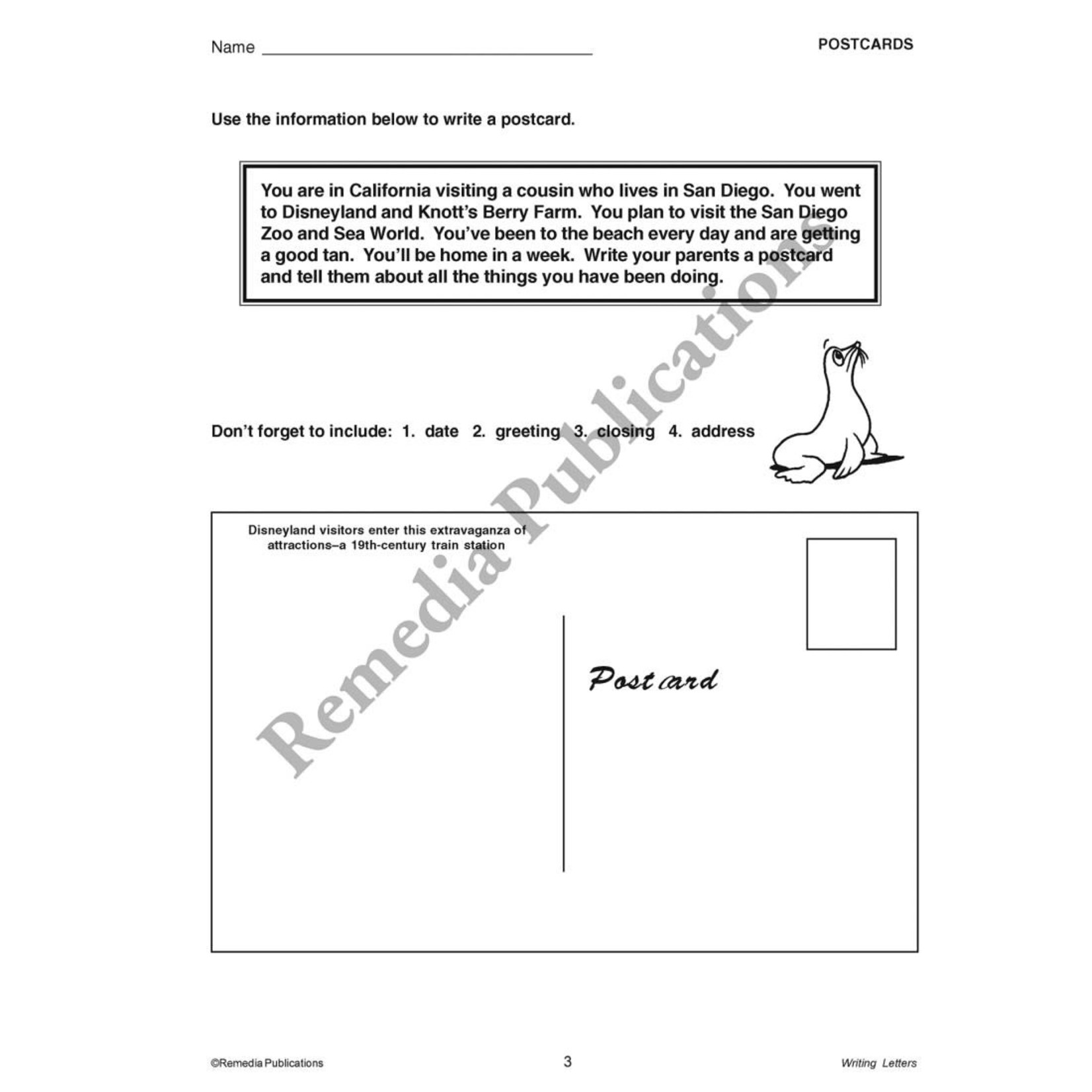 Writing Basics Series: Writing Letters