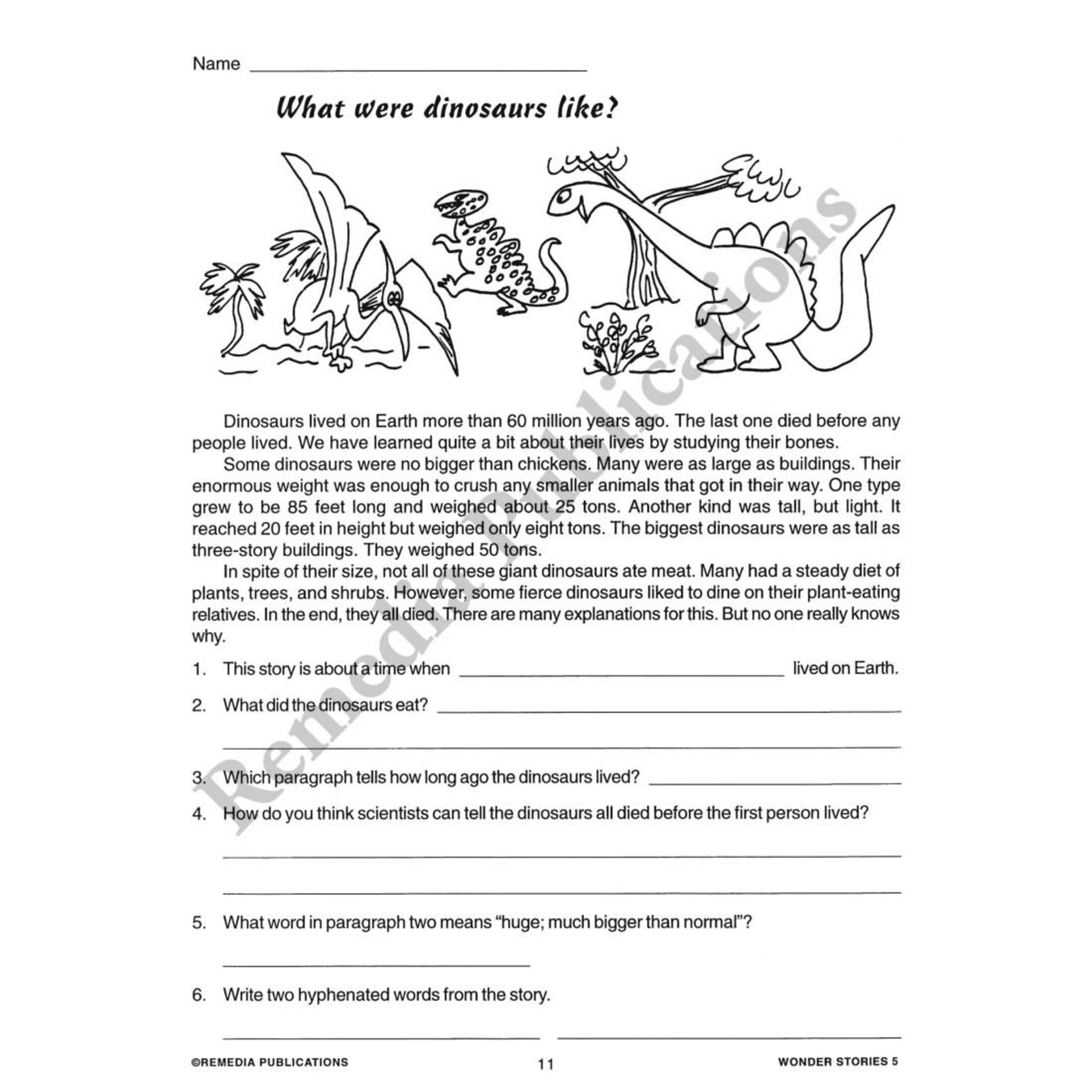 Wonder Stories (Reading Level 5)