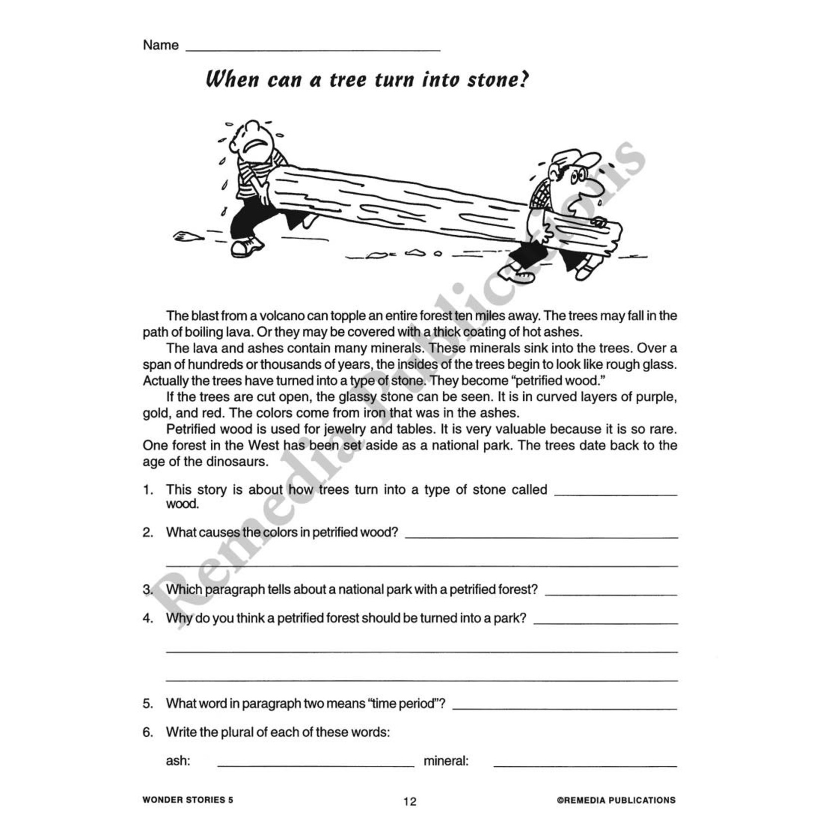 Wonder Stories (Reading Level 5)