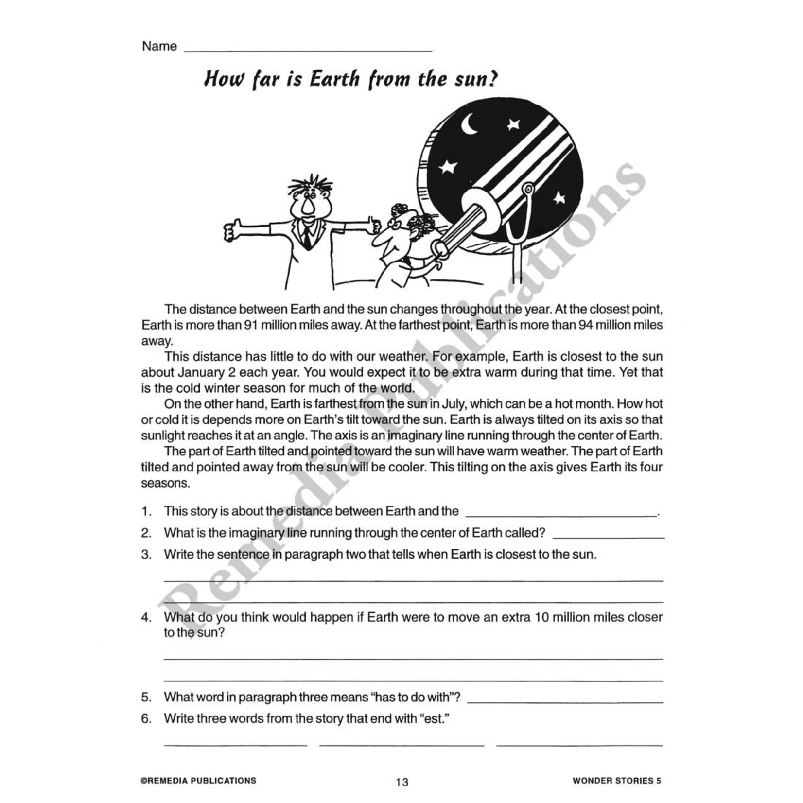 Wonder Stories (Reading Level 5)