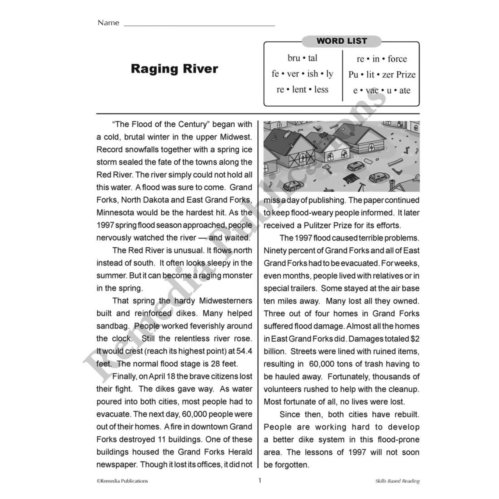 Skills-Based Reading (Reading Level 5-6)