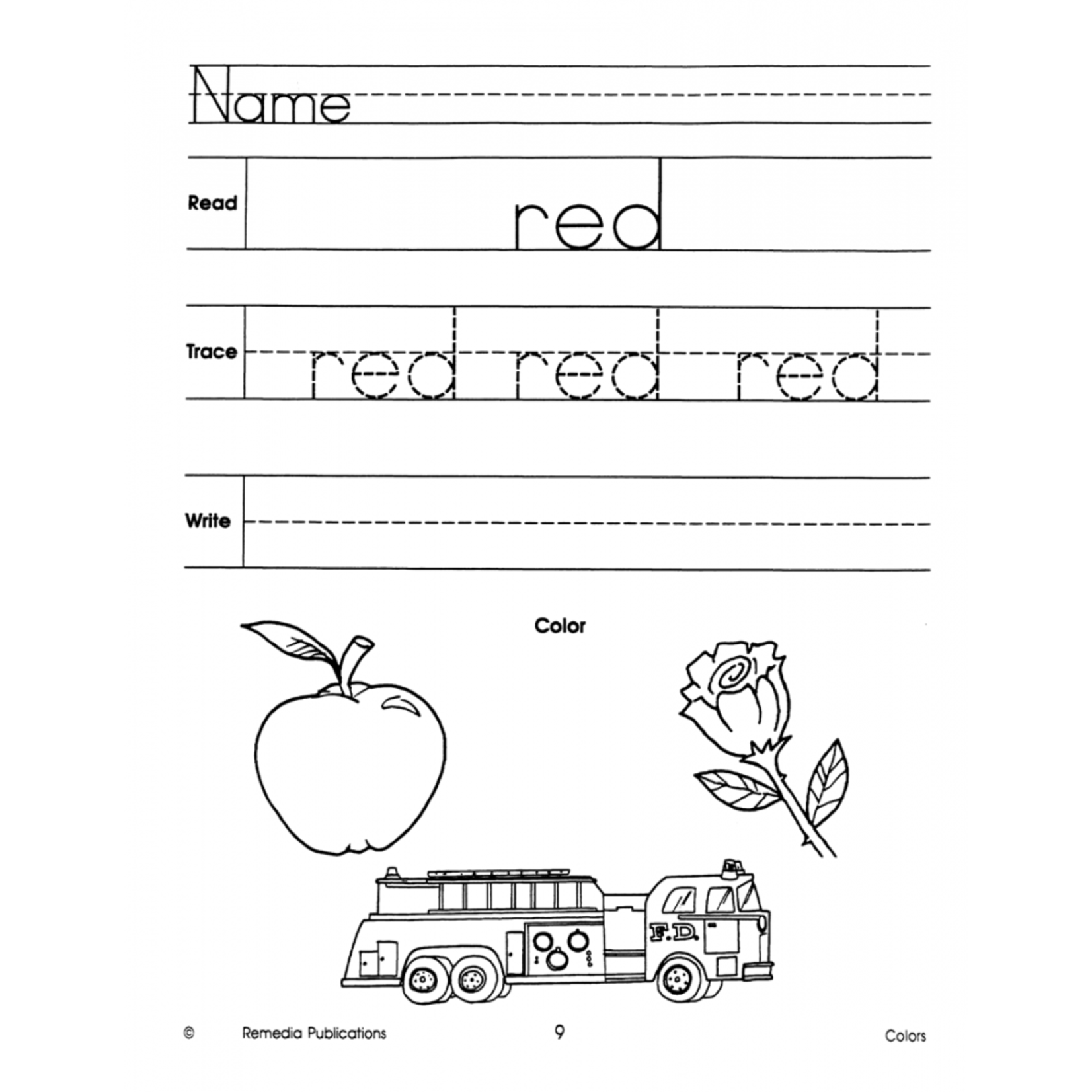 Readiness Skills Series 1: Colors