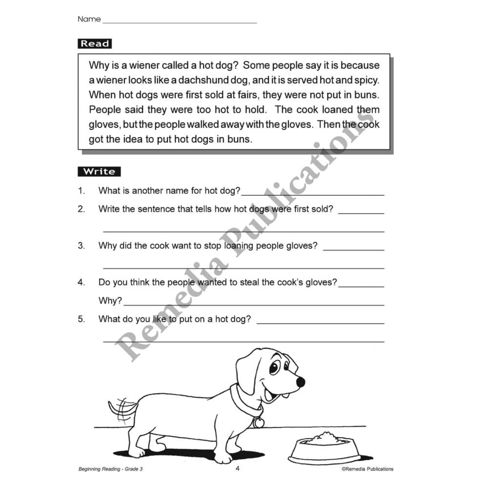 Beginning Reading (Grade 3)