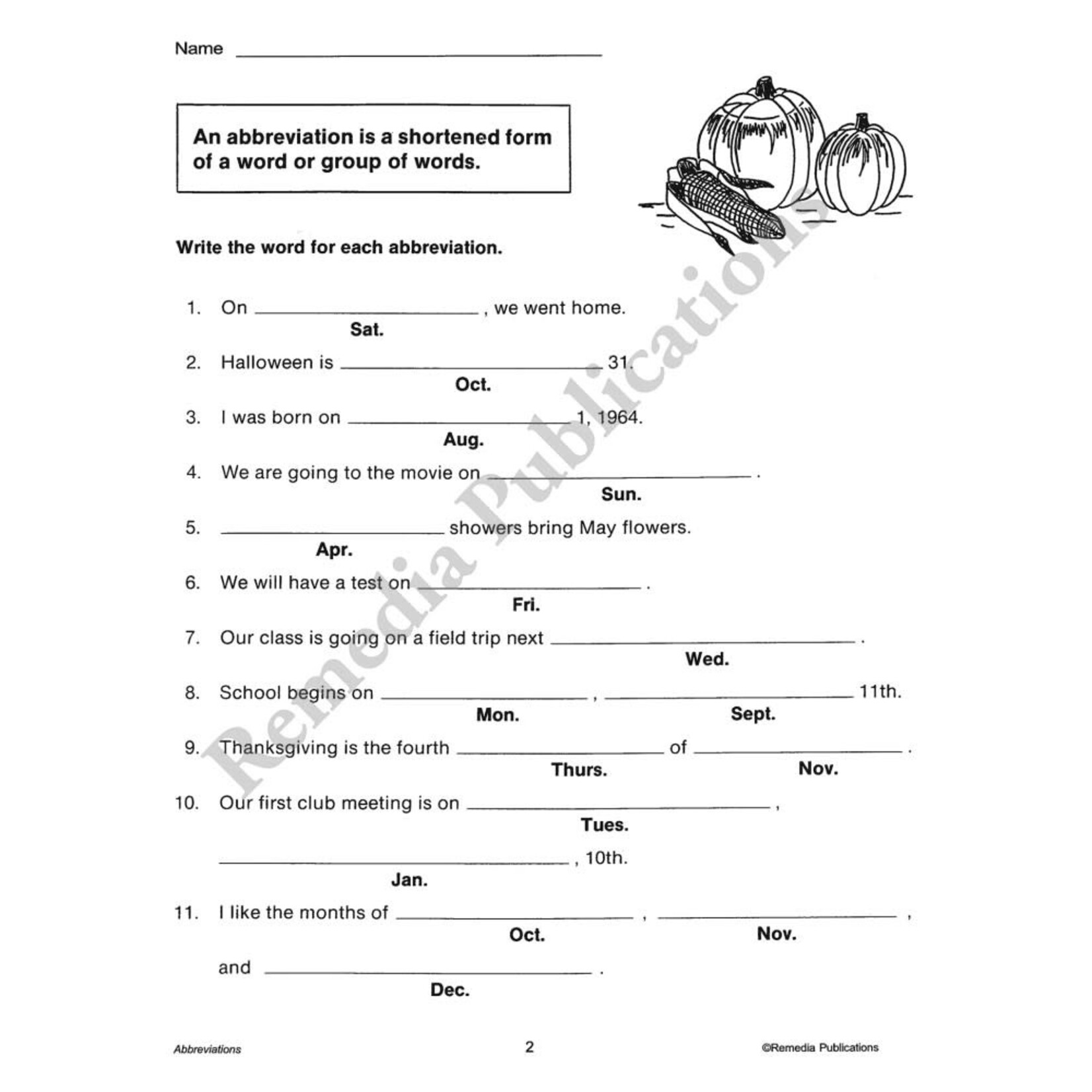 Skill Booster Series: Abbreviations