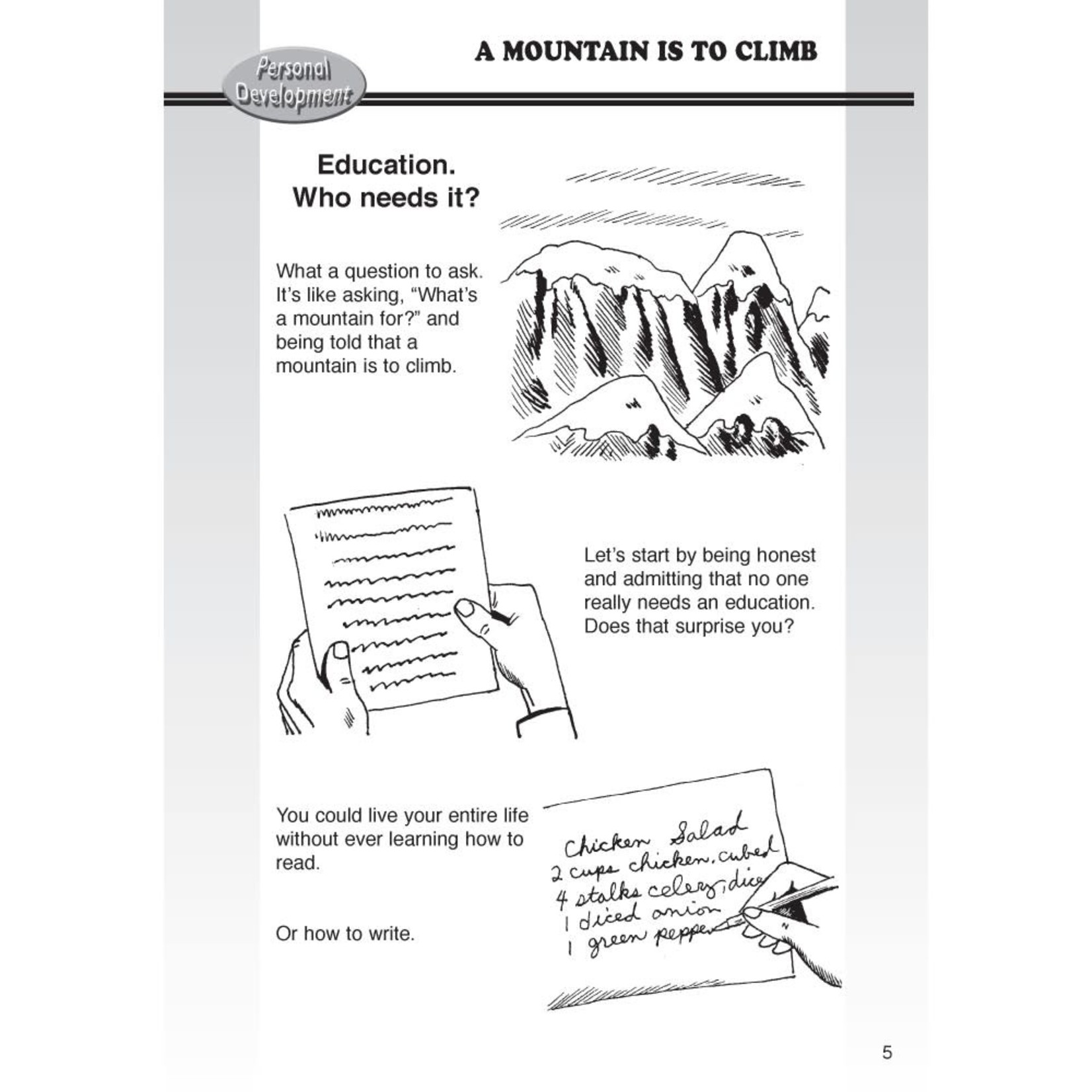 Personal Development for Success: A Mountain is to Climb