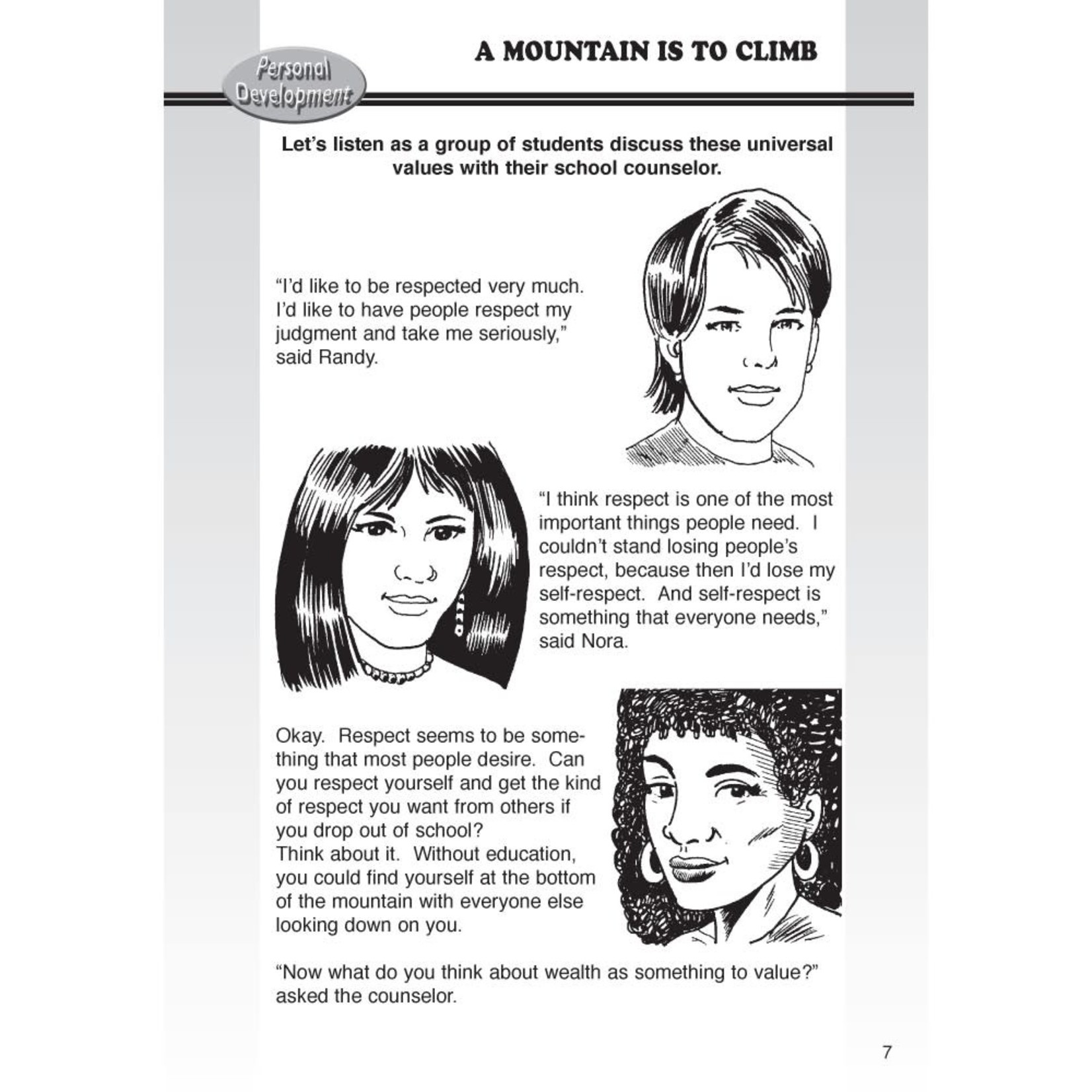 Personal Development for Success: A Mountain is to Climb