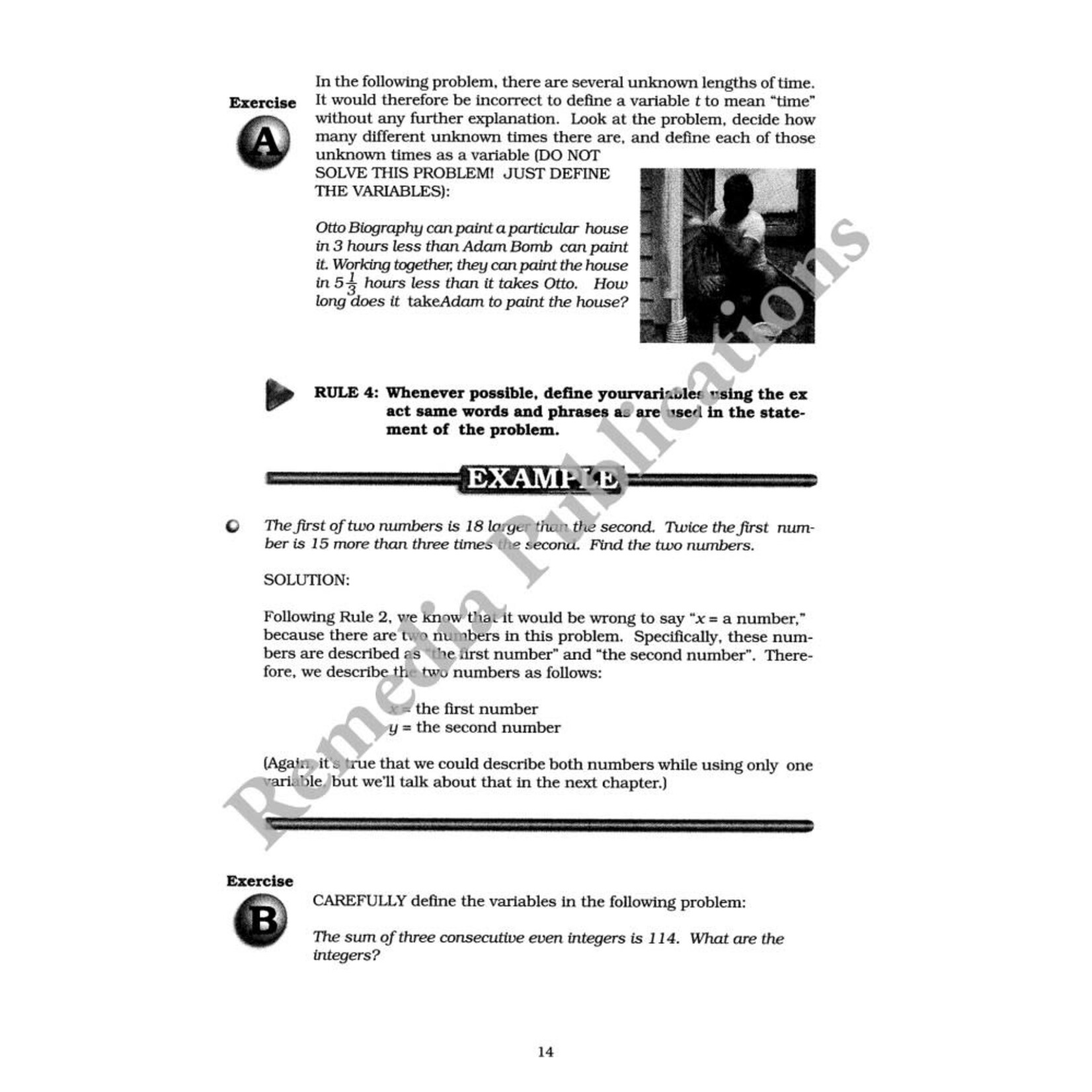 Solving Word Problems: Applied Math Series
