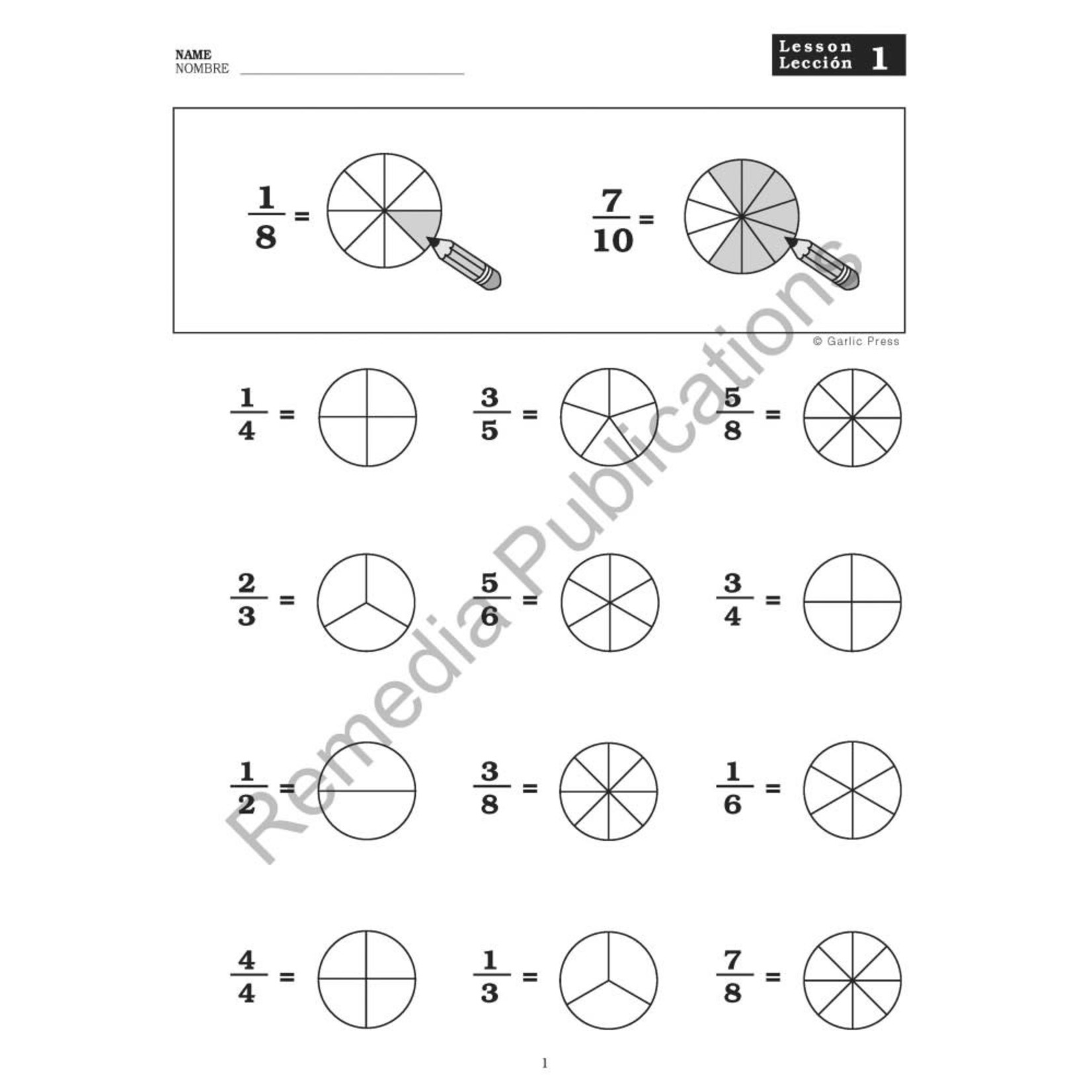 Puzzles & Practice: Fractions