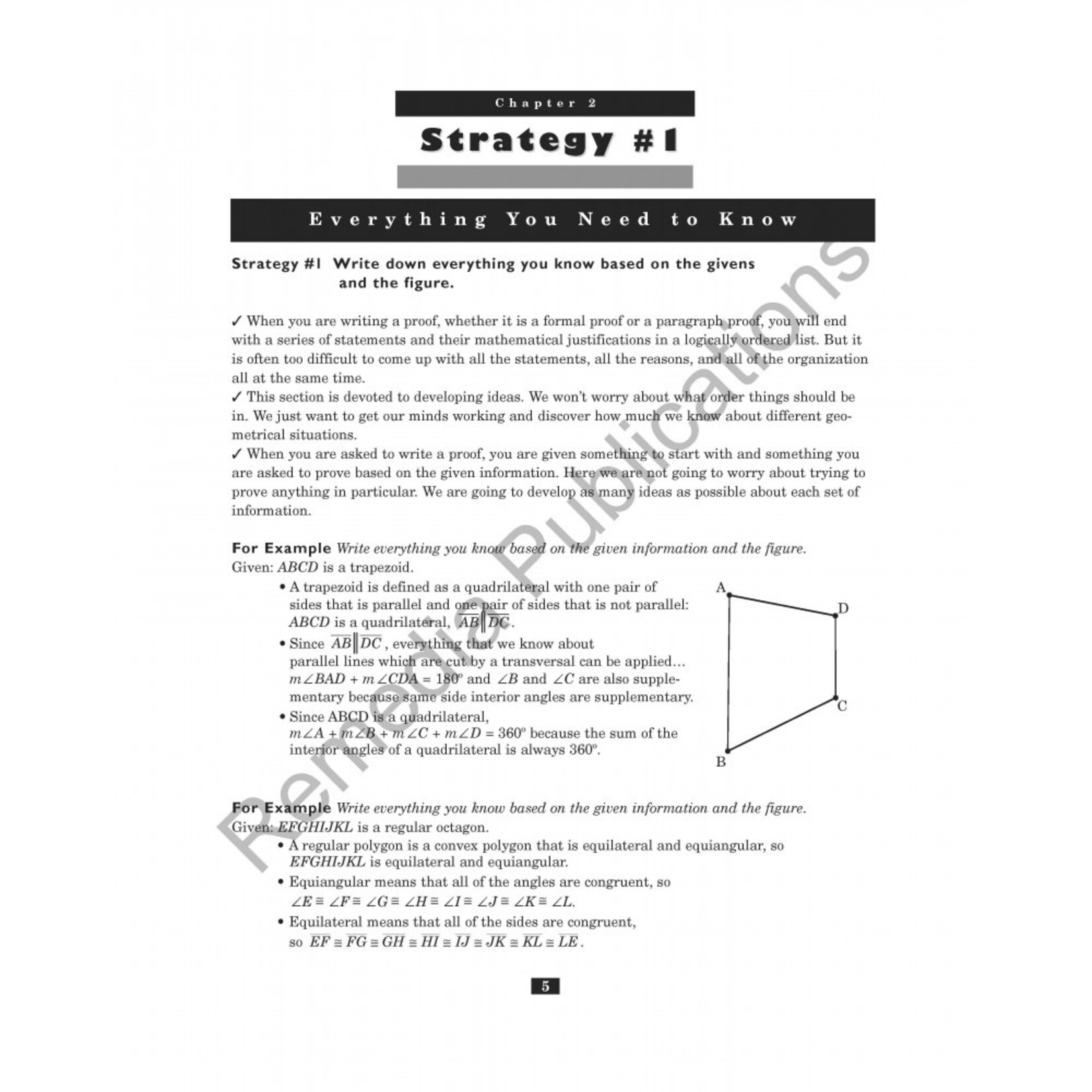Proofs: Studies in Geometry Series