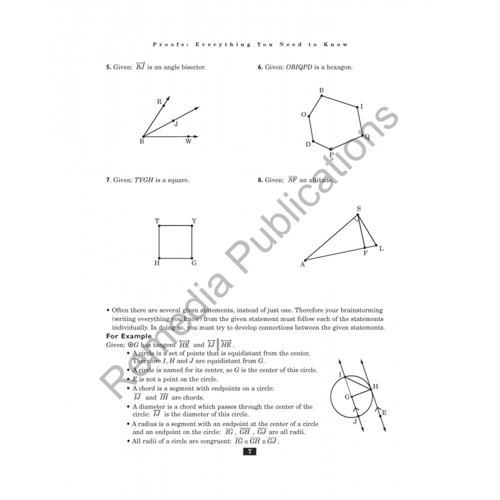 Proofs: Studies in Geometry Series