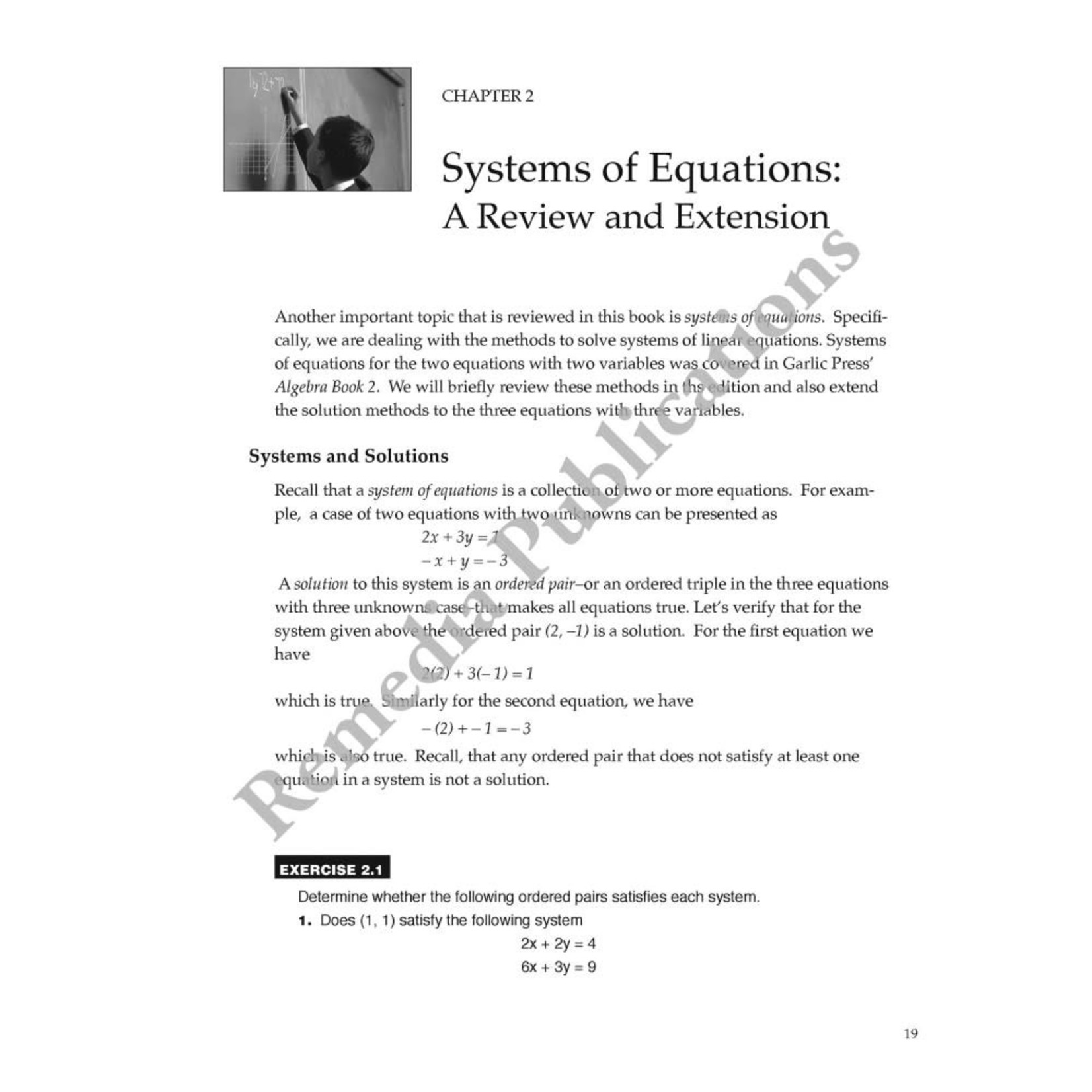 Algebra Book 3: Straight Forward Math Series (Large Edition)