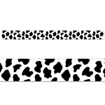 CREATIVE TEACHING PRESS Cow Print EZ Border (Farm Friends)