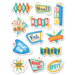 CREATIVE TEACHING PRESS Mid-Century Mod Retro Rewards Stickers